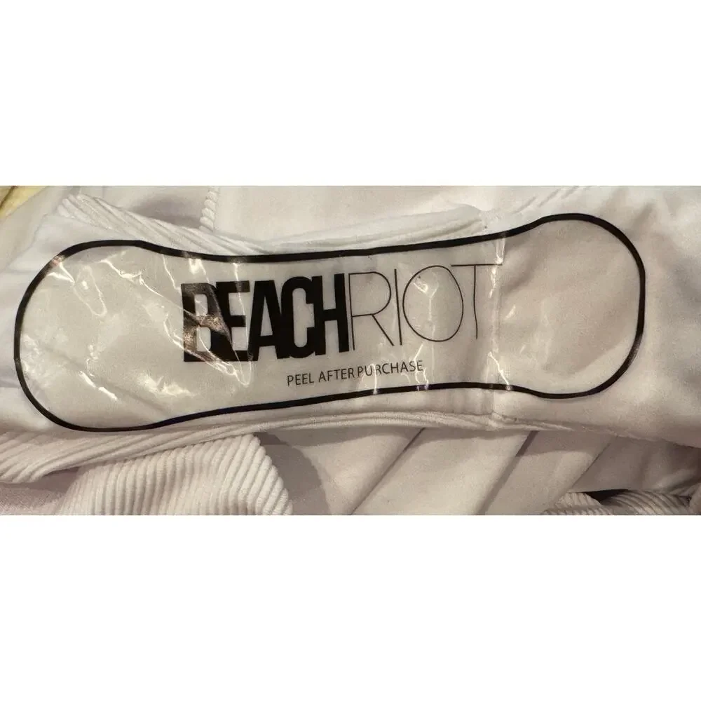 Beach Riot Celine Ribbed One-Piece Size Large - Picture 10 of 12